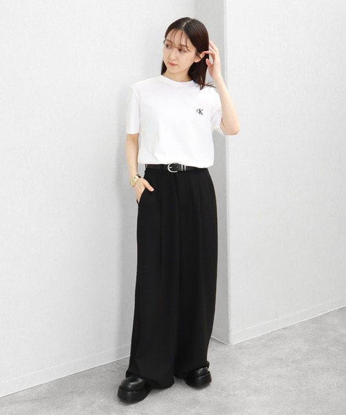 Calvin Klein(カルバン・クライン)の「【Calvin Klein JEANS/カルバンクライン ジーンズ】エッセンシャル スリム Tシャツ(Tシャツ/カットソー・メンズ・ホワイト/ブラック・S/M/L/XL/XXL)」の17枚目の写真