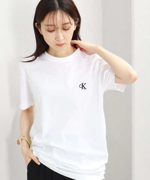 Calvin Klein(カルバン・クライン)の「【Calvin Klein JEANS/カルバンクライン ジーンズ】エッセンシャル スリム Tシャツ(Tシャツ/カットソー・メンズ・ホワイト/ブラック・S/M/L/XL/XXL)」の16枚目の写真