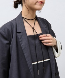 COLONY 2139 | プレーンモチーフコードチョーカー(ネックレス)