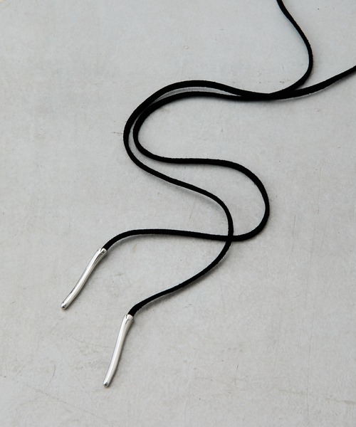 COLONY 2139（コロニートゥーワンスリーナイン）の「プレーンモチーフコードチョーカー（ネックレス・レディース・シルバー・FREE）」の3枚目の写真