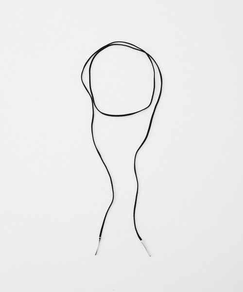 COLONY 2139（コロニートゥーワンスリーナイン）の「プレーンモチーフコードチョーカー（ネックレス・レディース・シルバー・FREE）」の9枚目の写真