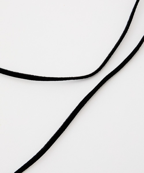 COLONY 2139（コロニートゥーワンスリーナイン）の「プレーンモチーフコードチョーカー（ネックレス・レディース・シルバー・FREE）」の10枚目の写真