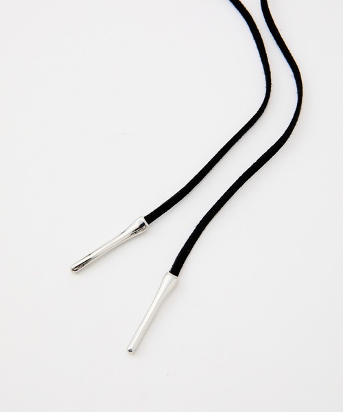 COLONY 2139（コロニートゥーワンスリーナイン）の「プレーンモチーフコードチョーカー（ネックレス・レディース・シルバー・FREE）」の11枚目の写真