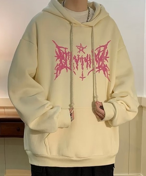 5779【美品・人気デザイン】ヴェトミームス‪☆メタルロゴ入りパーカー パロディ 5779【美品・人気デザイン】ヴェトミームス‪☆メタルロゴ入り‬