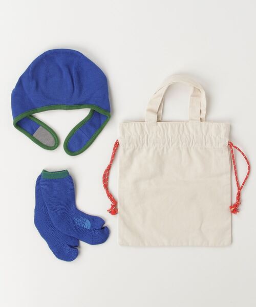 THE NORTH FACE（ザノースフェイス）の「【THE NORTH FACE】B CRADLE ACC SET（その他ベビー用品・キッズ・ブルー/アイボリー・FREE）」の3枚目の写真