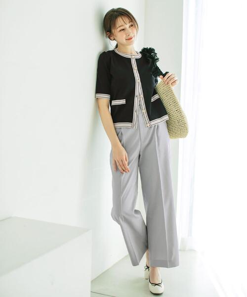 index（インデックス）の「ラウンドトゥヒールバレエシューズ（パンプス・レディース・シルバー/ブラック/アイボリー系・03/02/01）」の8枚目の写真