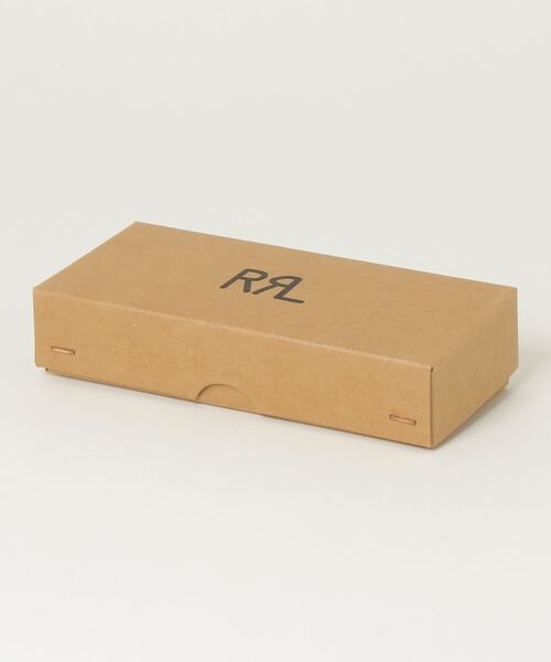 RRL(ダブル アール エル)の「レザー アイグラス ケース(その他小物・メンズ・ブラック系1・ONE)」の2枚目の写真