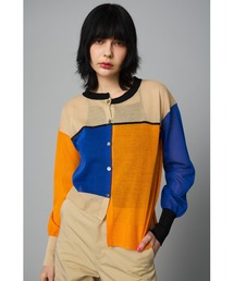 Asymmetry line cardigan　　アシンメトリーラインカーディガン