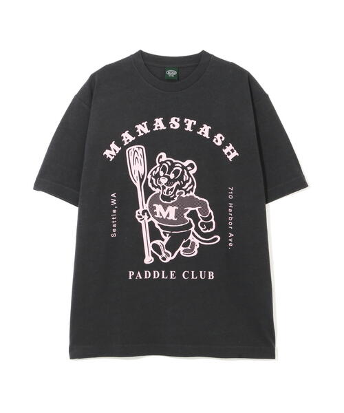 MANASTASH（マナスタッシュ）の「MANASTASH/マナスタッシュ/HEMP TEE MPC/ヘンプTシャツ（Tシャツ/カットソー・メンズ・ホワイト/ライトグリーン/ブラック・XL/L/M/S）」の4枚目の写真