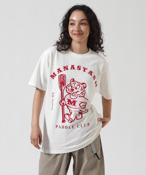 MANASTASH（マナスタッシュ）の「MANASTASH/マナスタッシュ/HEMP TEE MPC/ヘンプTシャツ（Tシャツ/カットソー・メンズ・ホワイト/ライトグリーン/ブラック・XL/L/M/S）」の8枚目の写真