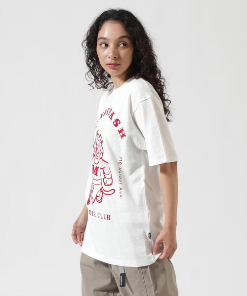 MANASTASH（マナスタッシュ）の「MANASTASH/マナスタッシュ/HEMP TEE MPC/ヘンプTシャツ（Tシャツ/カットソー・メンズ・ホワイト/ライトグリーン/ブラック・XL/L/M/S）」の9枚目の写真