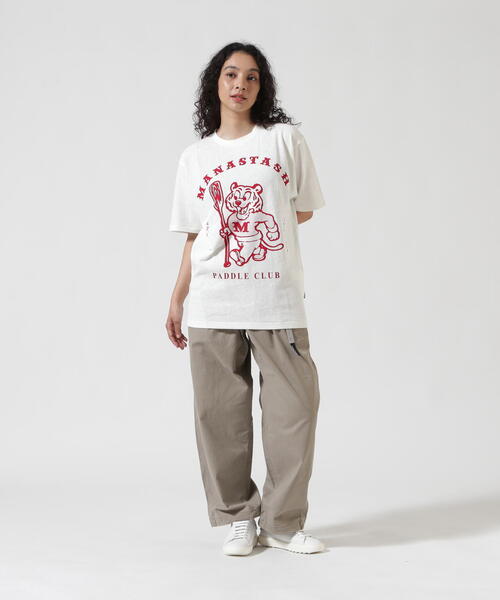 MANASTASH（マナスタッシュ）の「MANASTASH/マナスタッシュ/HEMP TEE MPC/ヘンプTシャツ（Tシャツ/カットソー・メンズ・ホワイト/ライトグリーン/ブラック・XL/L/M/S）」の10枚目の写真