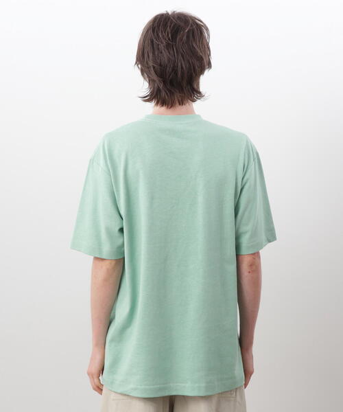 MANASTASH（マナスタッシュ）の「MANASTASH/マナスタッシュ/HEMP TEE MPC/ヘンプTシャツ（Tシャツ/カットソー・メンズ・ホワイト/ライトグリーン/ブラック・XL/L/M/S）」の20枚目の写真