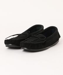 Lloyd Footwear(ChtbgEFA)LLOYD FOOTWEAR SHOEMAKER British Moccasin / Black Suede (Rubber Sole)(JV/fbLV[Y)