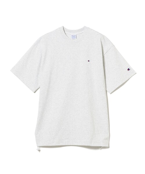 Champion(チャンピオン)の「【別注】Champion / フェイクイン Tシャツ(Tシャツ/カットソー・メンズ・ホワイト/ライトグレー/ブラック/ネイビー・L/M/XL)」の7枚目の写真