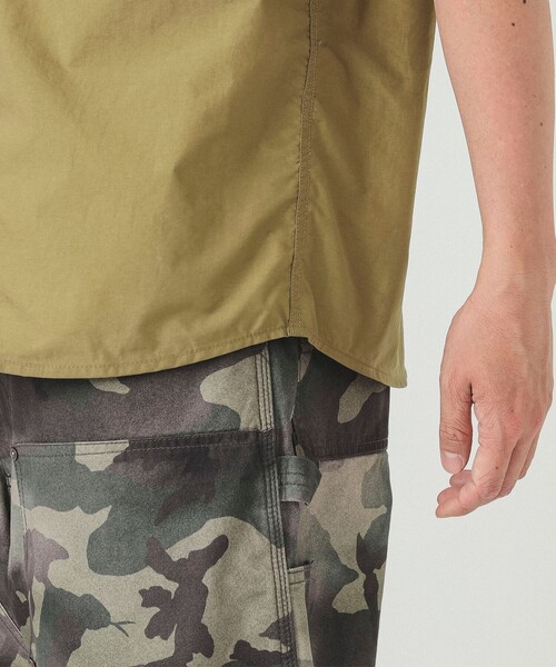THE NORTH FACE(ザノースフェイス)の「THE NORTH FACE / ショートスリーブ ヌプシ シャツ(シャツ/ブラウス・メンズ・カーキ/ブラック・LARGE/SMALL/MEDIUM/X-LARGE)」の3枚目の写真