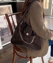 mebole | レトロシーリングボタントート(ショルダーバッグ)