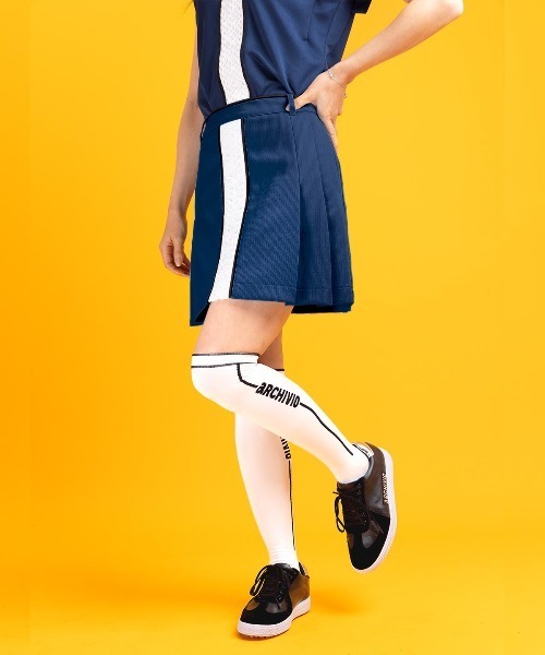 セール】<LADIES>レースラインプリーツスカート（スカート）｜archivio