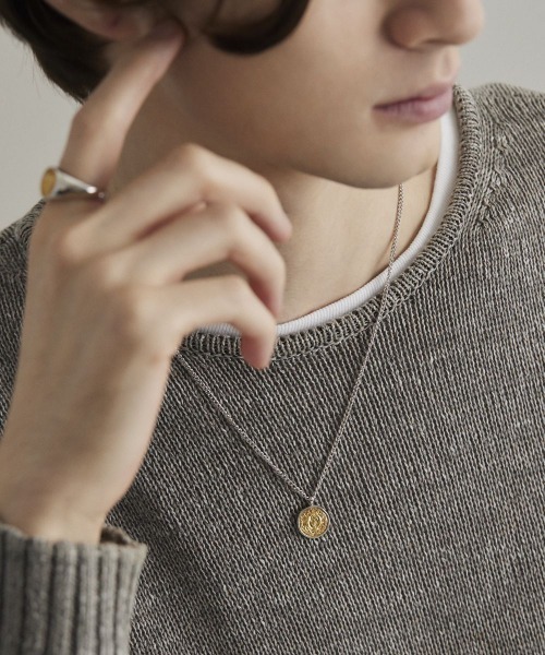 4℃ HOMME+（ヨンドシーオムプラス）の「シルバー コイン ネックレス（ネックレス・メンズ・シルバー・FREE）」の9枚目の写真