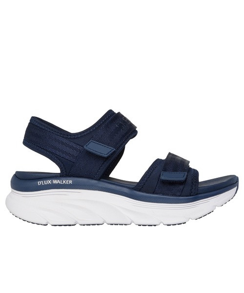 SKECHERS（スケッチャーズ）の「SKECHERS D'LUX WALKER-ADORED DAYS / スケッチャーズ デラックスウォーカー アドアード デイズ（サンダル・レディース・ネイビー/ブラック×ブラック・22cm/23cm/25cm/24cm）」の8枚目の写真