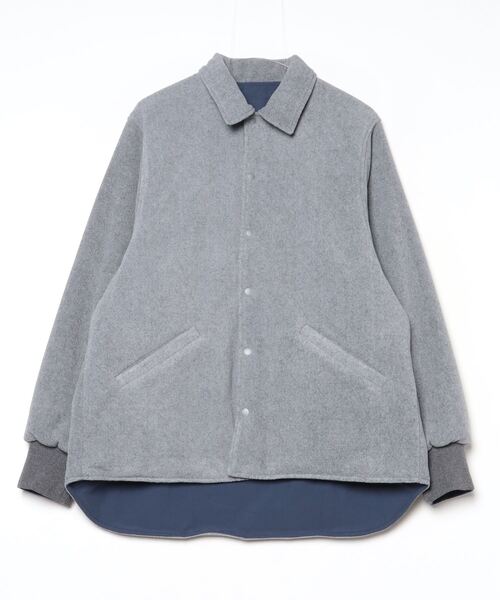 BURLAP OUTFITTER（バーラップアウトフィッター）の「【BURLAP OUTFITTER / バーラップアウトフィッター】Reversible Coat（ブルゾン・メンズ・ネイビー/グレー・LARGE/MEDIUM）」の3枚目の写真