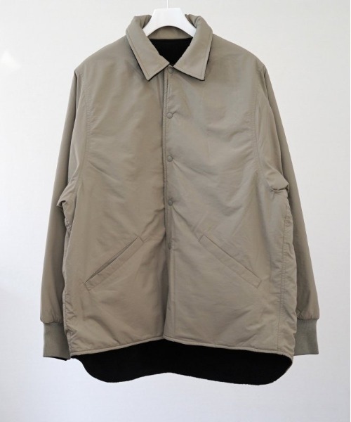 BURLAP OUTFITTER（バーラップアウトフィッター）の「【BURLAP OUTFITTER / バーラップアウトフィッター】Reversible Coat（ブルゾン・メンズ・ネイビー/グレー・LARGE/MEDIUM）」の2枚目の写真