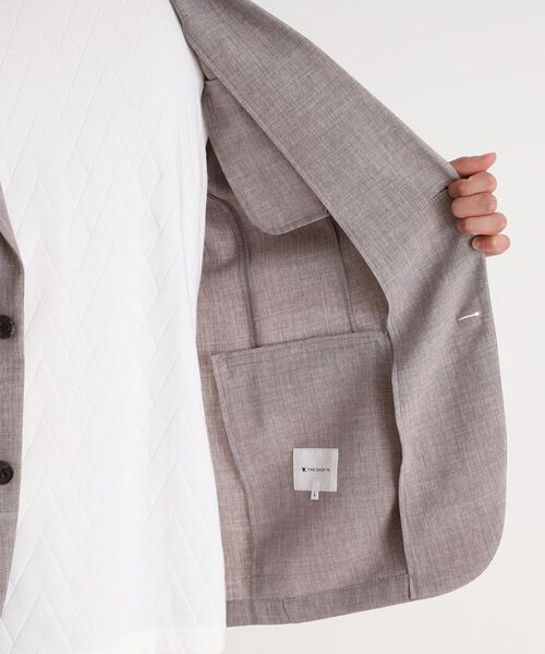 【未使用品】ザショップTK・ジャケット・ストレッチ・さらさら・グレーまだら・XL 公式】THE SHOP TK（ザ ショップ ティーケー）の通販
