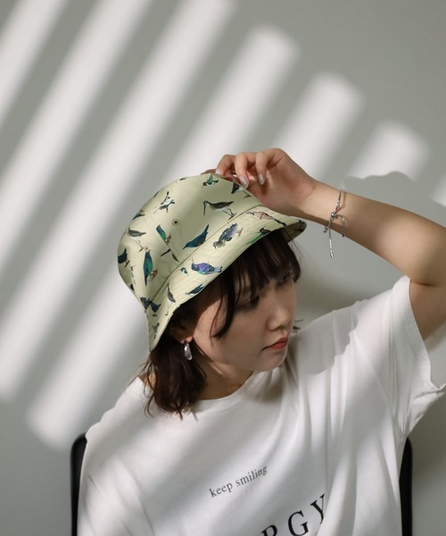 【極美品】#FR2 月桃 バケットハット　沖縄限定　ホワイト 沖縄限定色】2回着用 FR2 月桃 バケットハット ホワイト 白