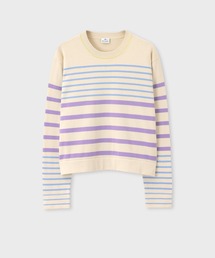 Paul Smith ボーダーセーター ポールスミス 虹色 マルチ ボーダー ニット レディース