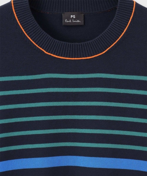 ニット セーター ウィメンズ コントラスト ボーダー ニット / 155524 KN394 レディース PS Paul Smith ニット セーター ウィメンズ コントラスト