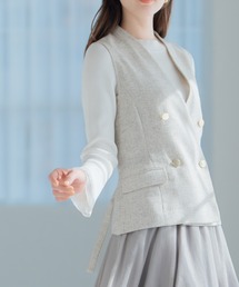 MISCH MASCH（ミッシュマッシュ）の「2025春夏新作 金釦アソートジレ（ベスト）」