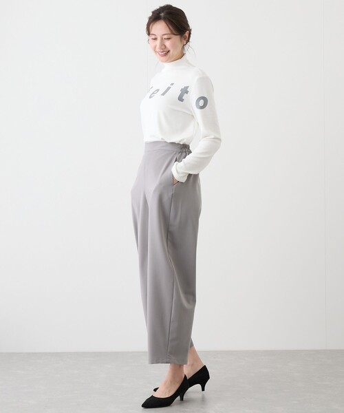 Jayro(ジャイロ)の「イージーカーブパンツ(その他パンツ・レディース・グレー/ブラック/ベージュ・M)」の14枚目の写真