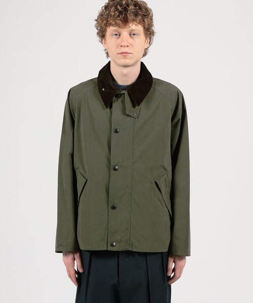Barbour TRANSPORT コットンポリエステル ブルゾン（ブルゾン