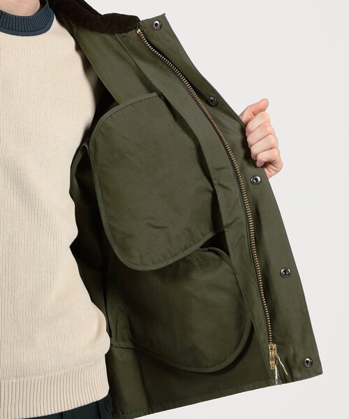 Barbour TRANSPORT コットンポリエステル ブルゾン（ブルゾン