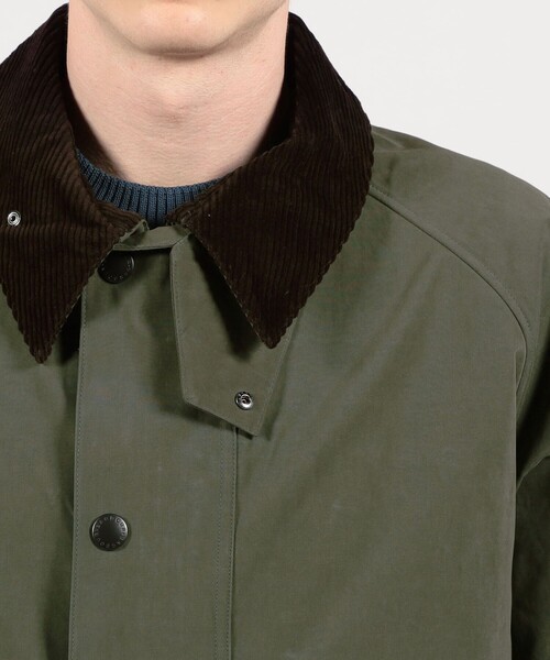 Barbour(バブアー)の「Barbour TRANSPORT コットンポリエステル ブルゾン(ブルゾン・メンズ・キャメル/グリーン・40/38/36)」の8枚目の写真