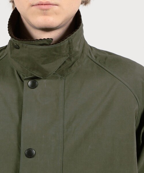 Barbour(バブアー)の「Barbour TRANSPORT コットンポリエステル ブルゾン(ブルゾン・メンズ・キャメル/グリーン・40/38/36)」の9枚目の写真