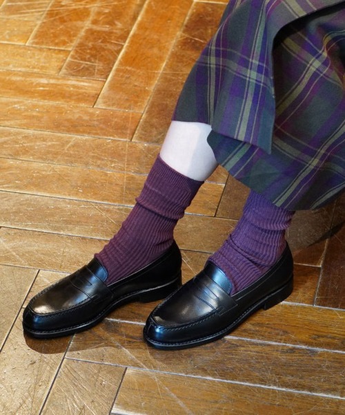Jalan Sriwijaya ブラックローファー ローファー | 98976 / BLACK (LEATHER SOLE) - Jalan Sriwijaya