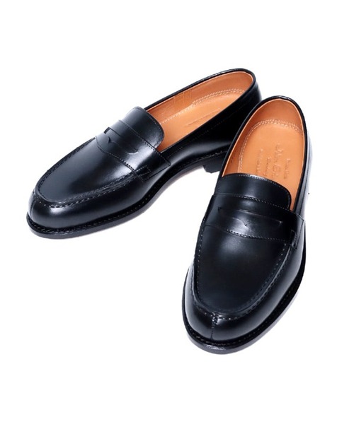 ジャランスリワヤ　ローファー　99036 ブラック　UK4.5 黒 ローファー | 99036 / BLACK CALF (LEATHER SOLE) - Jalan Sriwijaya