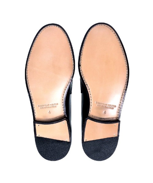 JALAN SRIWIJAYA(ジャランスリウァヤ)の「【JALAN SRIWIJAYA】BLACK CALF LEATHER SOLE 99036(ローファー・レディース・ブラック/ダークブラウン・4h/5/5h/6/4)」の9枚目の写真