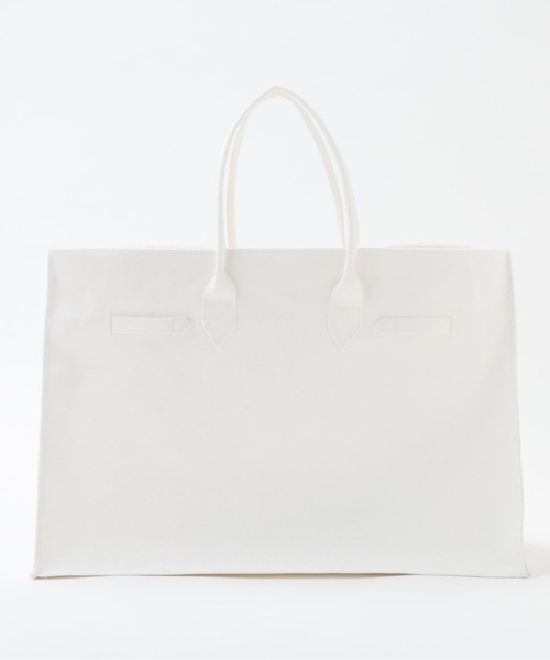 SEA(シー)の「キャンバス パロディーバッグ L(トートバッグ・レディース・ブラック/ホワイト・ONE SIZE)」の10枚目の写真