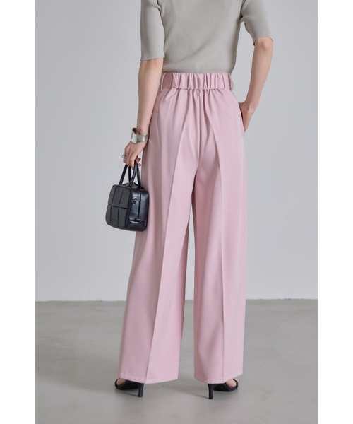 &. NOSTALGIA(アンドドットノスタルジア)の「センタープレスワイドタックパンツ(その他パンツ・レディース・ライトベージュ/ブラック/グレー/ピンク・S/M)」の15枚目の写真