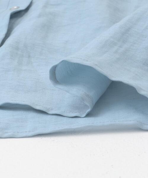 ITEMS URBANRESEARCH(アイテムズ アーバンリサーチ)の「ドットボタンシアーシャツ(シャツ/ブラウス・レディース・オフホワイト/ブルー/ブラック・FREE)」の14枚目の写真