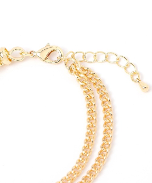 studio CLIP（スタディオクリップ）の「ミックスチェーンブレス（ブレスレット・レディース・その他1/その他2・FREE）」の3枚目の写真