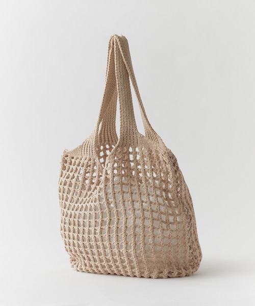 ROOPTOKYO(ループトウキョウ)の「かぎ編み ショルダーバッグ(ショルダーバッグ・レディース・ブラック/ホワイト/ベージュ/キャメル/グリーン/レッド・FREE)」の13枚目の写真