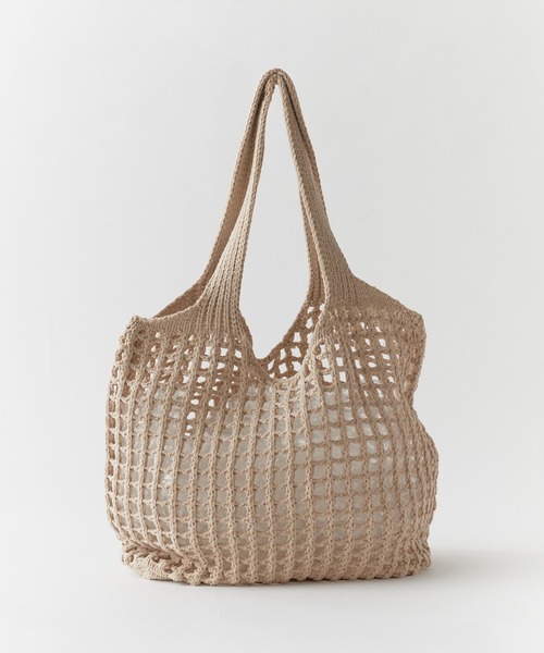 ROOPTOKYO(ループトウキョウ)の「かぎ編み ショルダーバッグ(ショルダーバッグ・レディース・ブラック/ホワイト/ベージュ/キャメル/グリーン/レッド・FREE)」の12枚目の写真