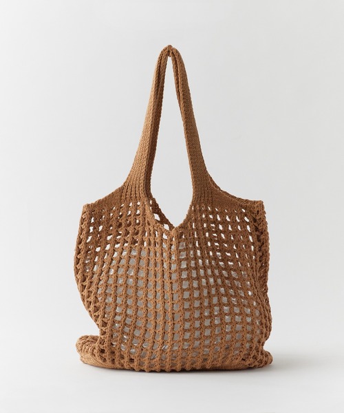 ROOPTOKYO(ループトウキョウ)の「かぎ編み ショルダーバッグ(ショルダーバッグ・レディース・ブラック/ホワイト/ベージュ/キャメル/グリーン/レッド・FREE)」の19枚目の写真