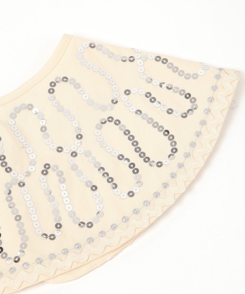 niko and...（ニコアンド）の「オリジナルアソート刺繍付け襟（付け襟・レディース・ライトブルー/アイボリー/グレー・0）」の9枚目の写真