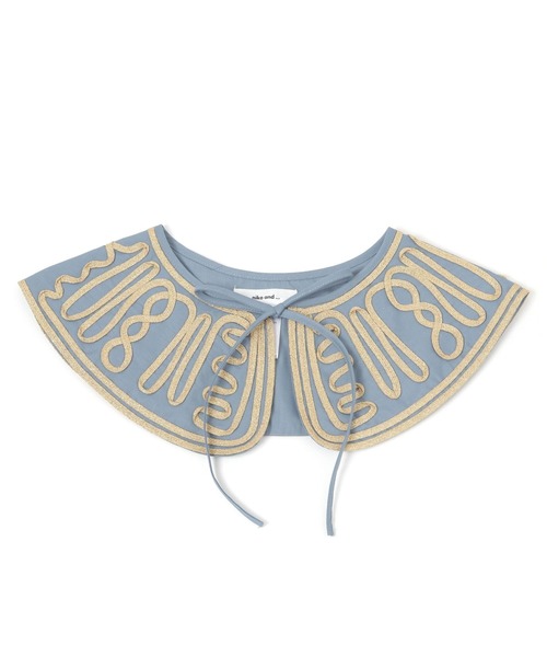 niko and...（ニコアンド）の「オリジナルアソート刺繍付け襟（付け襟・レディース・ライトブルー/アイボリー/グレー・0）」の22枚目の写真