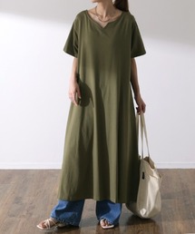 ゆったりTシャツワンピース