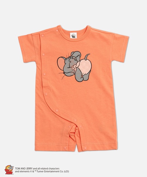 Tom＆Jerry（トムアンドジェリー）の「〈トムとジェリー〉半袖カバーオール（ロンパース・キッズ・B/A/D/C・80ｃｍ/70cm/60cm）」の4枚目の写真